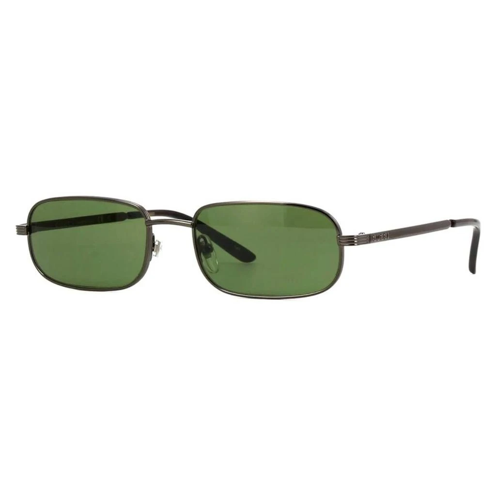 Gucci Gucci Green Rectangular Men's Sunglasses GG1457S 003 57 1