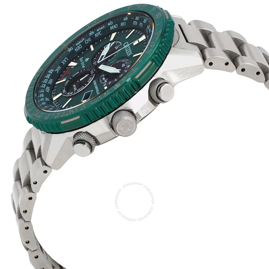 Citizen Promaster Air A-T World Time Chronograph GMT Green Dial Men's Watch CB5004-59W 2