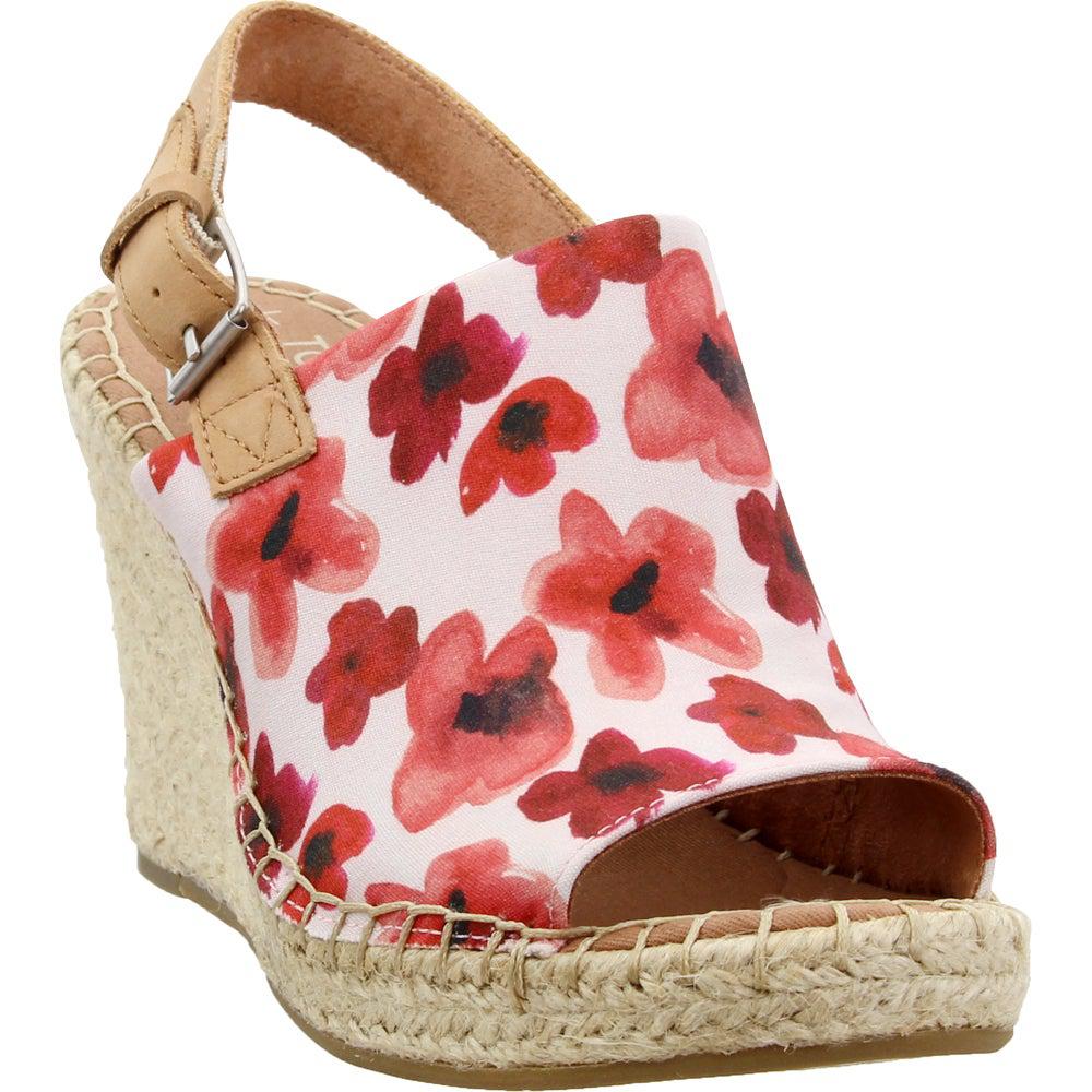 TOMS Monica Platform Floral Sandals