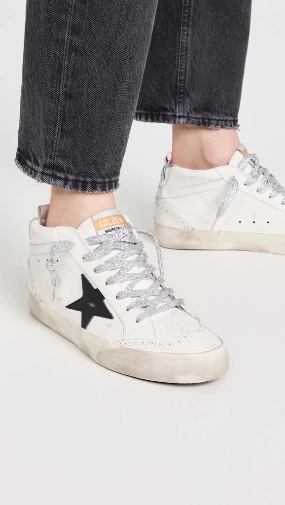 Golden Goose Mid Star Leather Upper Star Sneakers 3