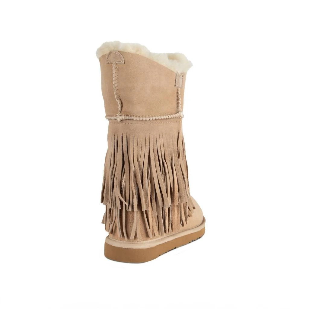 Cloud Nine Cloud Nine - Women's Classic Fringed Sheepskin Boot 3