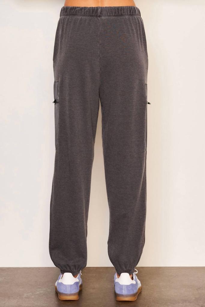 Sundry Sundry - Women Mixed Media Cargo Pant
