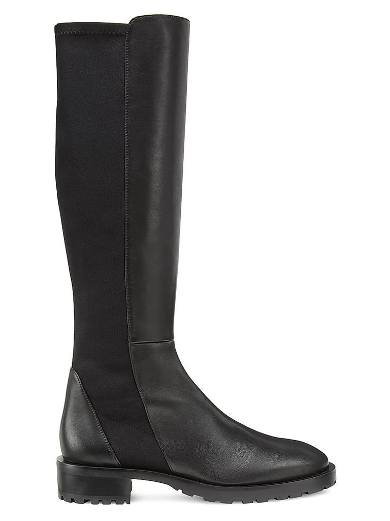 Stuart Weitzman 5050 Stretch-Leather Knee-High Boots 1