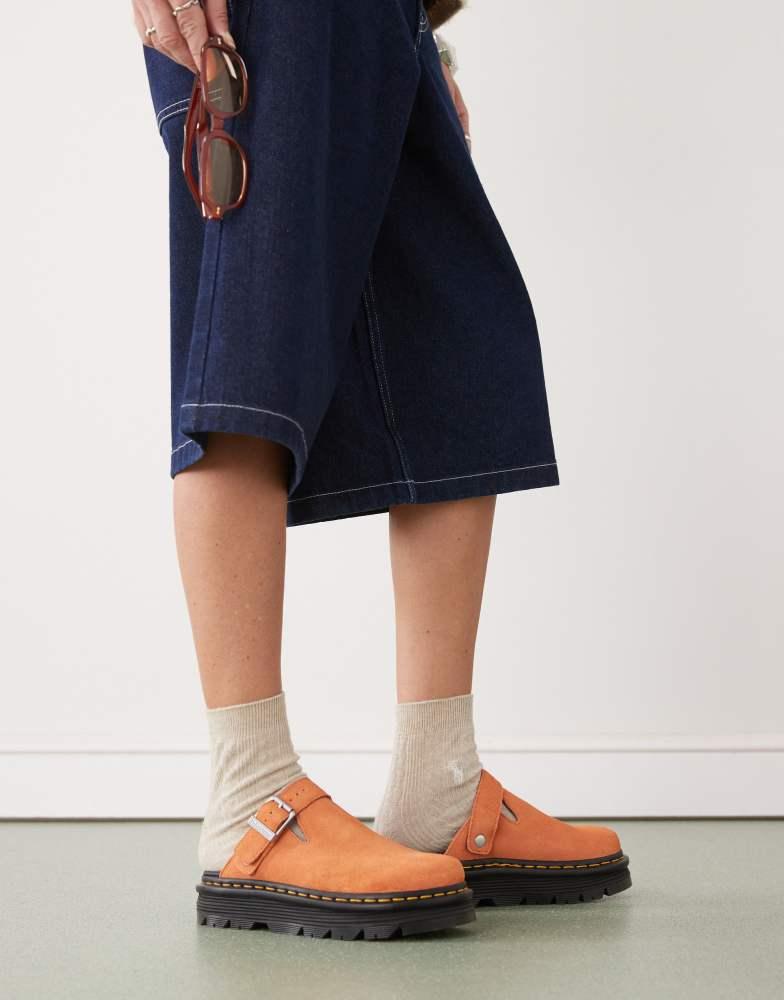 【Dr.Martens】Zebeck Mule (Orange) R5123 Dr. Martens Dr Martens ZebZag mules in orange - Slippers