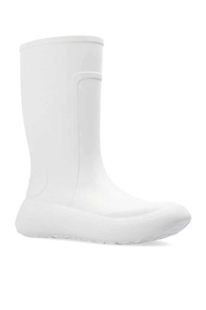 Salvatore Ferragamo Women's Rain Boots With Logo In White 2