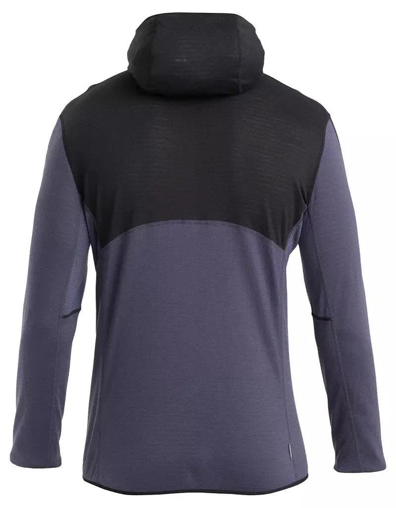 Icebreaker icebreaker Men's Merino Blend 200 Realfleece Descender Long Sleeve Zip Hoodie 2