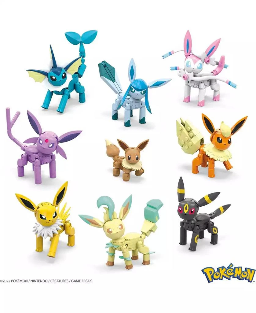 Mega Construx Pokemon Every Eevee Evolution Toy Building Set 4