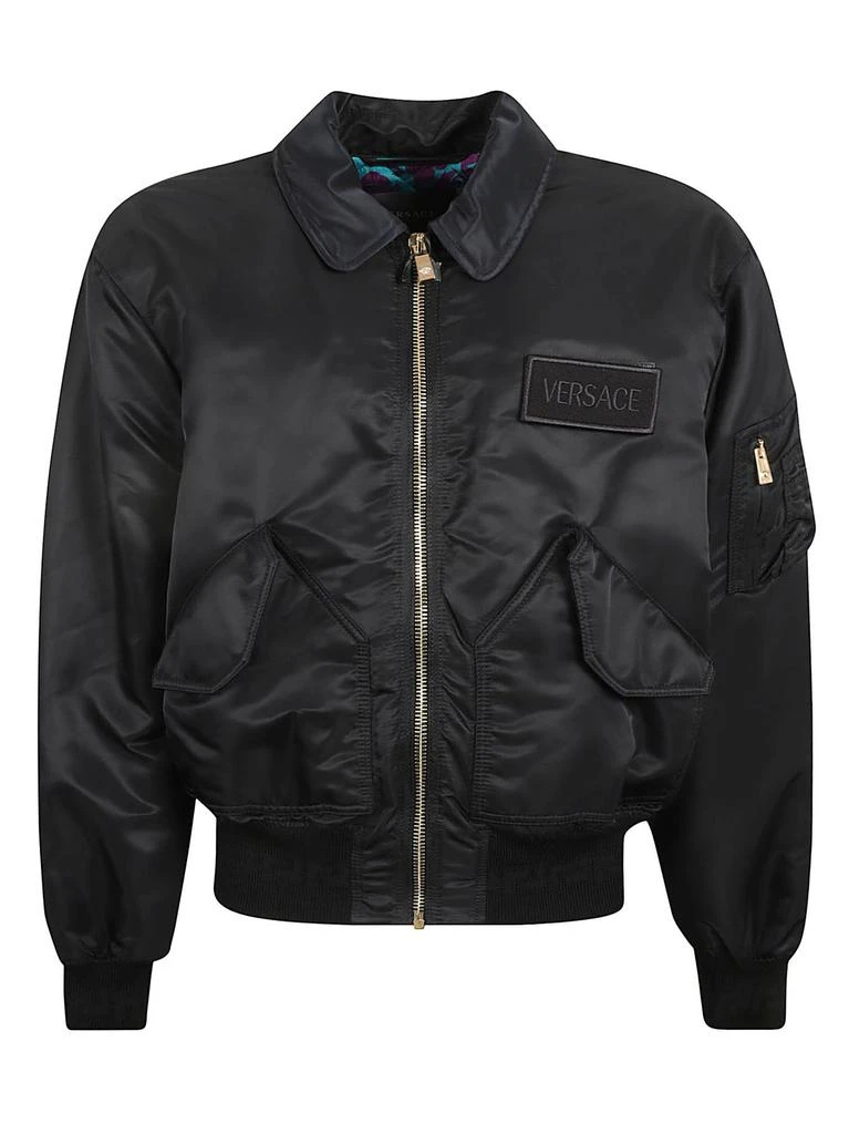 Versace Versace Zip-Up Bomber Jacket 1