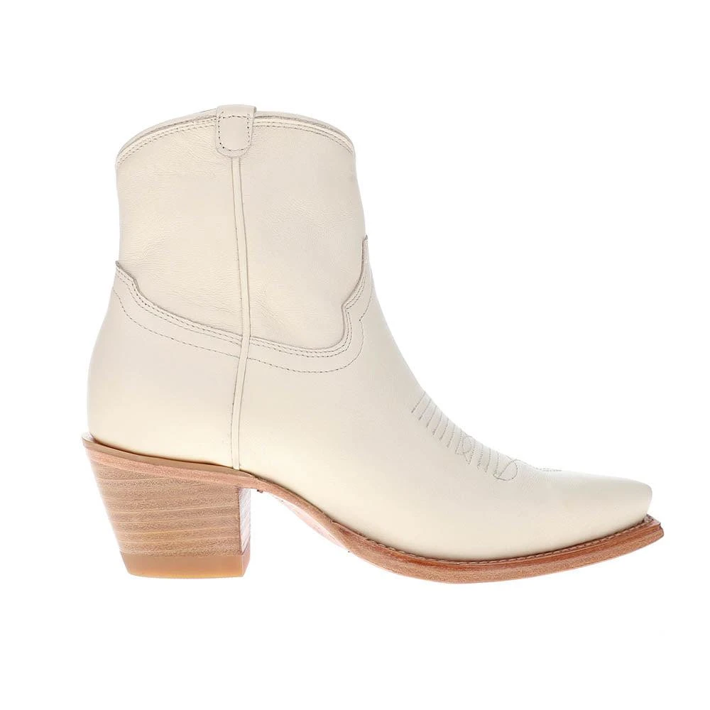 Tecovas Daisy Snip Toe Zippered Cowboy Booties 1