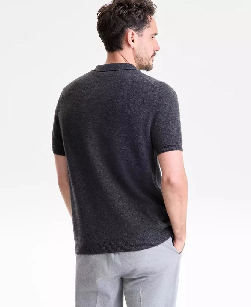 Club Room Men's Regular-Fit 100% Cashmere Sweater Polo Shirt, Macy's Exclusive 2