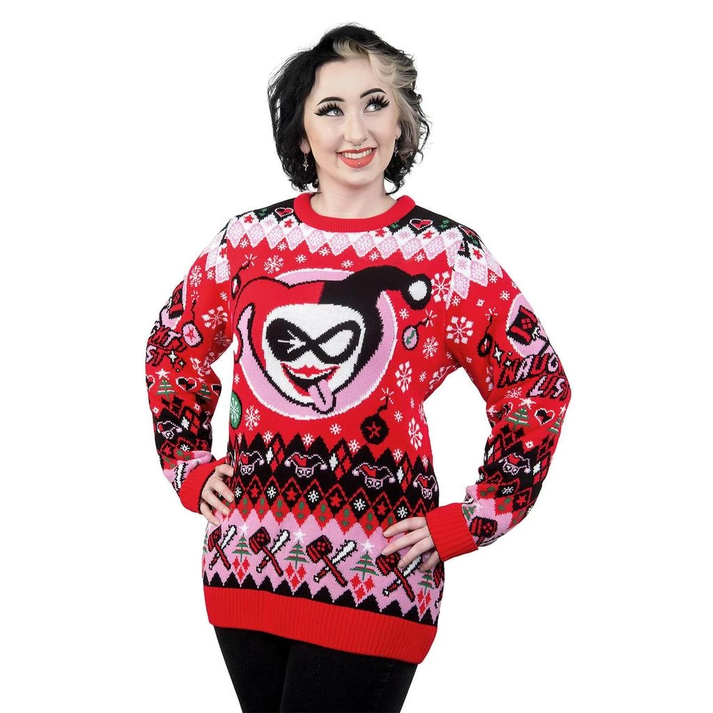 undefined Harley Quinn: Hey Puddin Christmas Jumper 1