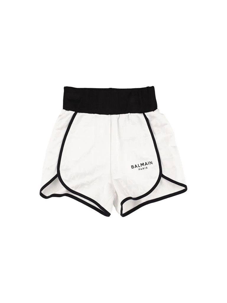 Balmain Cotton Sweat Shorts 1