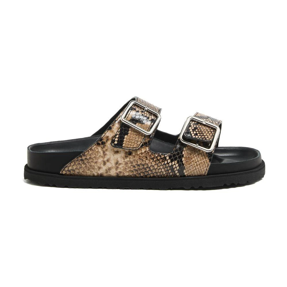 Birkenstock Arizona snake leather sandals 9