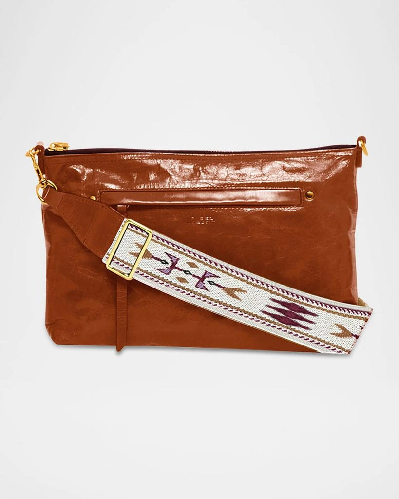 Isabel Marant Nessah Zip Leather Crossbody Bag 1