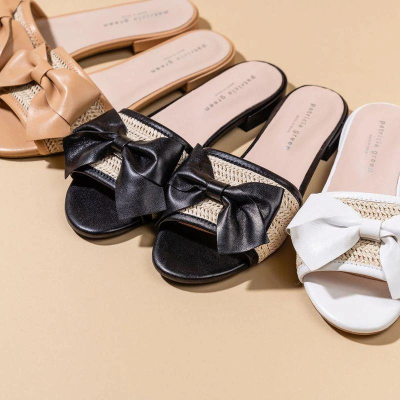 Patricia Green St. Tropez Raffia Slide Sandal 2