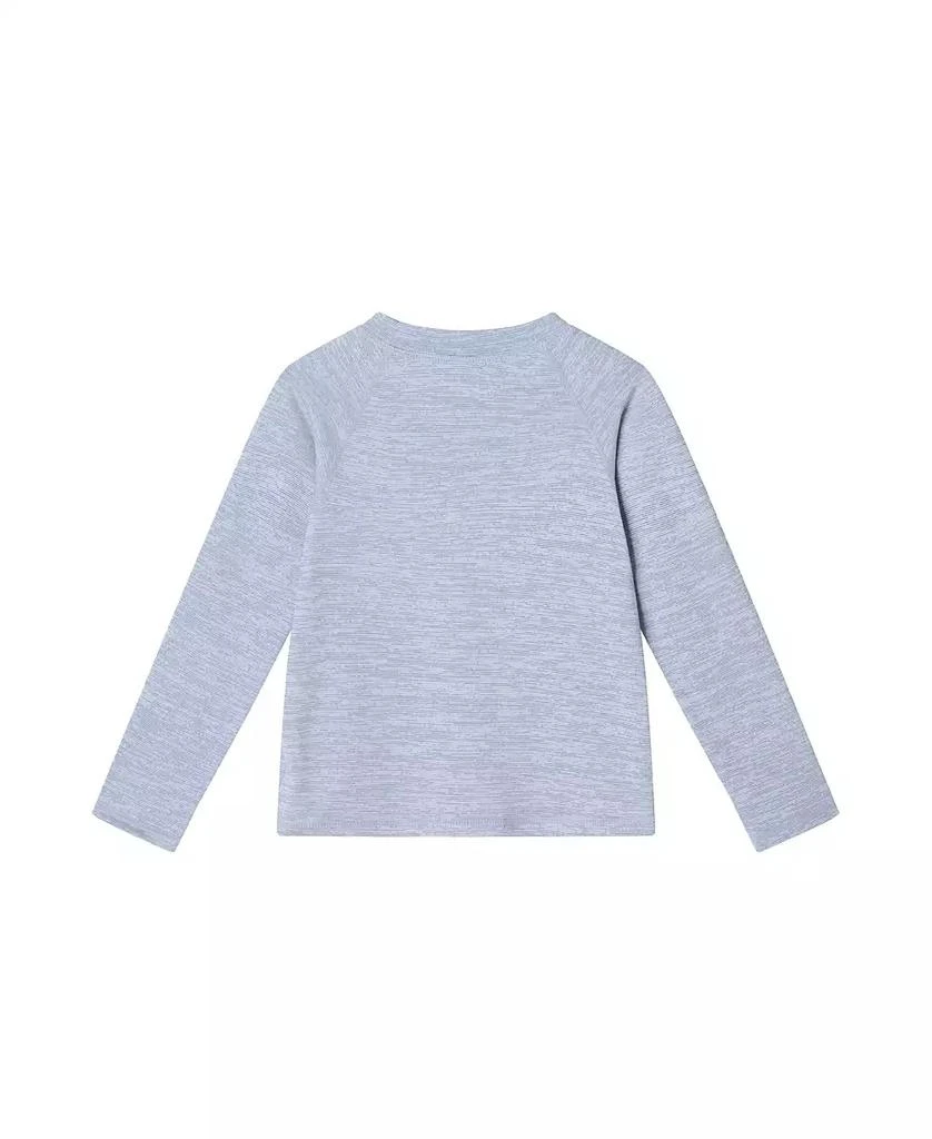 Andy & Evan Toddler/Child Boys Blue Heathered Rashguard 2