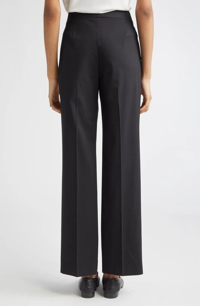 Lafayette 148 New York Irving Straight Leg Stretch Wool Pants 3
