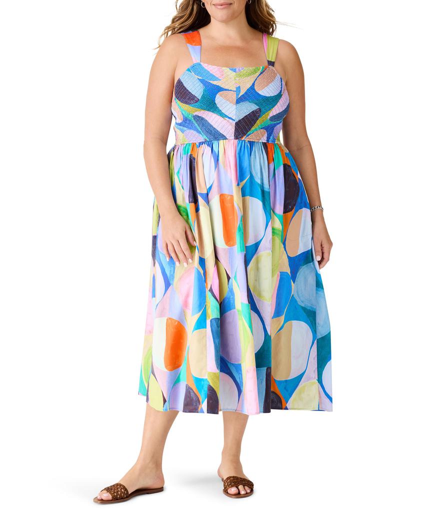 (取寄) ニックゾー レディース プラス サイズ ソーシャル サークルズ サラ ドレス NIC+ZOE women Plus Size Social Circles Sarah Dress Blue Multi Plus Size Social Circles Sarah Dress – On Sale Now with Up to 10