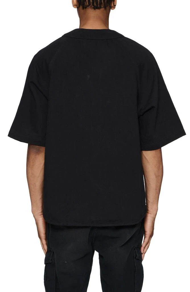 Purple Brand Logo Cotton Baseball Shirt 2