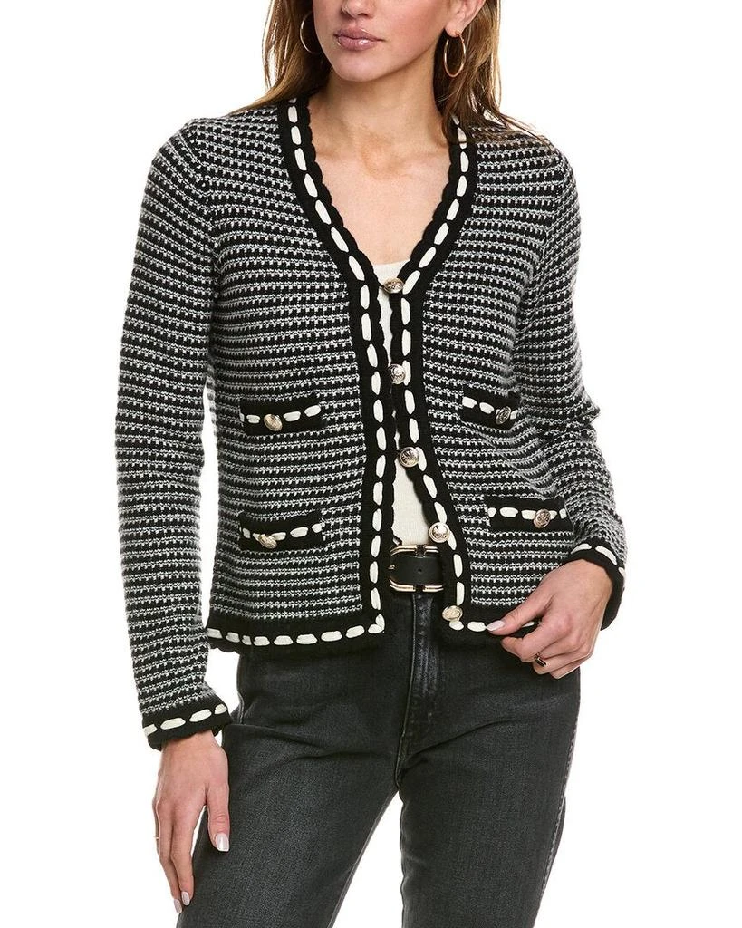 Tahari The Alta Wool & Cashmere-Blend Cardigan 1