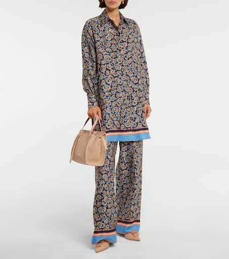 Salvatore Ferragamo Silk jacquard shirt 2