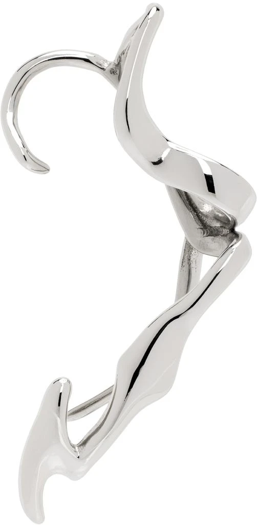 Vitaly Silver Cobra Left Ear Cuff 1