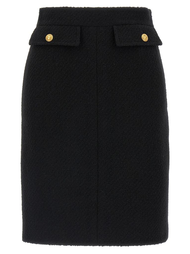 ミニスカート CHLOE BLACK VELVET MINI SKIRT Chloé Black velvet mini skirt - Dresses & Skirts - BeyondStyle