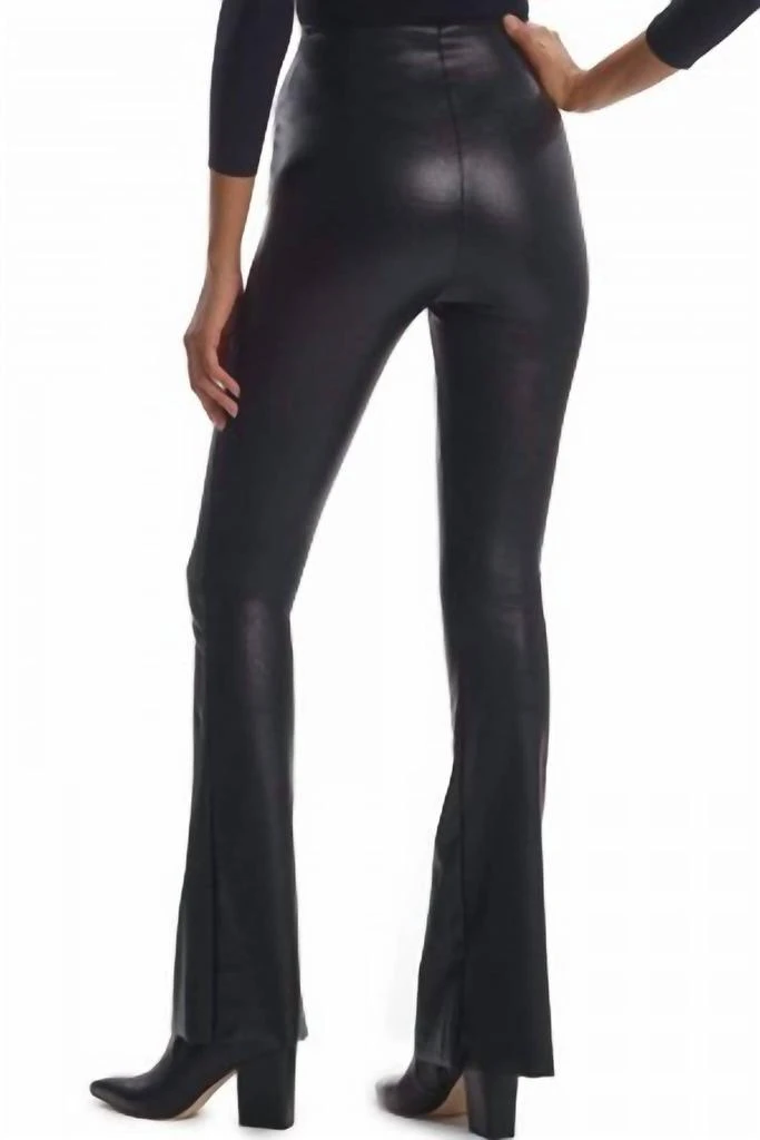 Commando Commando - Faux Leather Flared Full Length Leggings 2