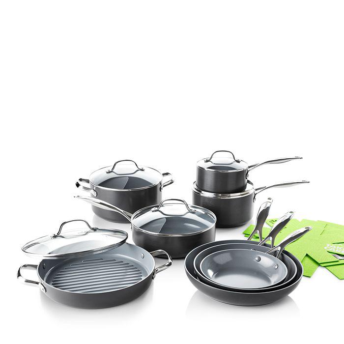 Greenpan Valencia Pro 13-Piece Cookware Set + Bonus