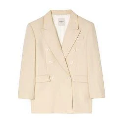SANDRO Double-breasted suit jacket 1