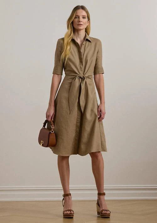 Ralph Lauren Ralph Lauren Petite Linen Shirtdress 1