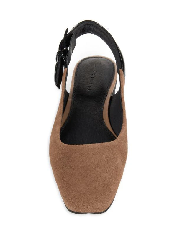 Sanctuary Suede Slingback Ballet Flats 5