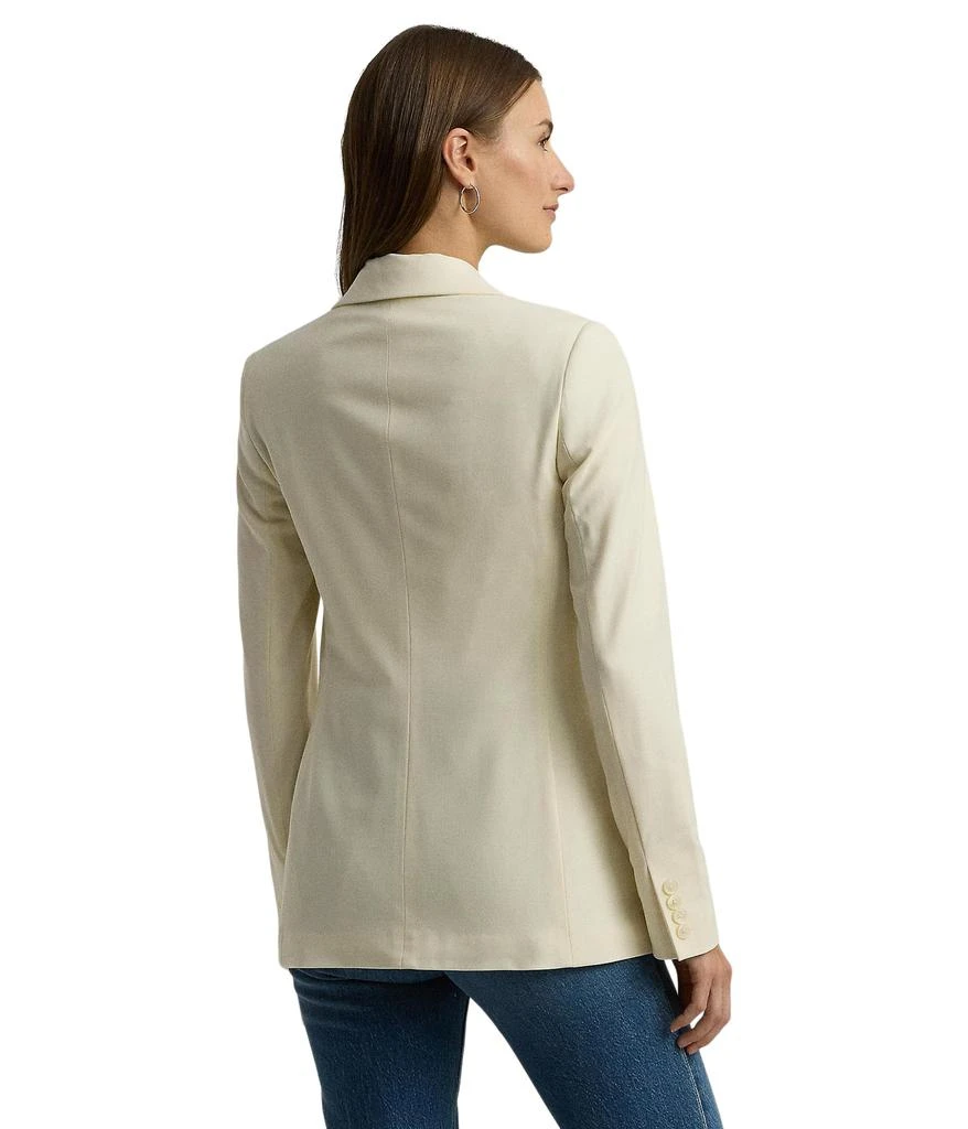 Lauren Ralph Lauren Double-Breasted Wool Crepe Blazer 2