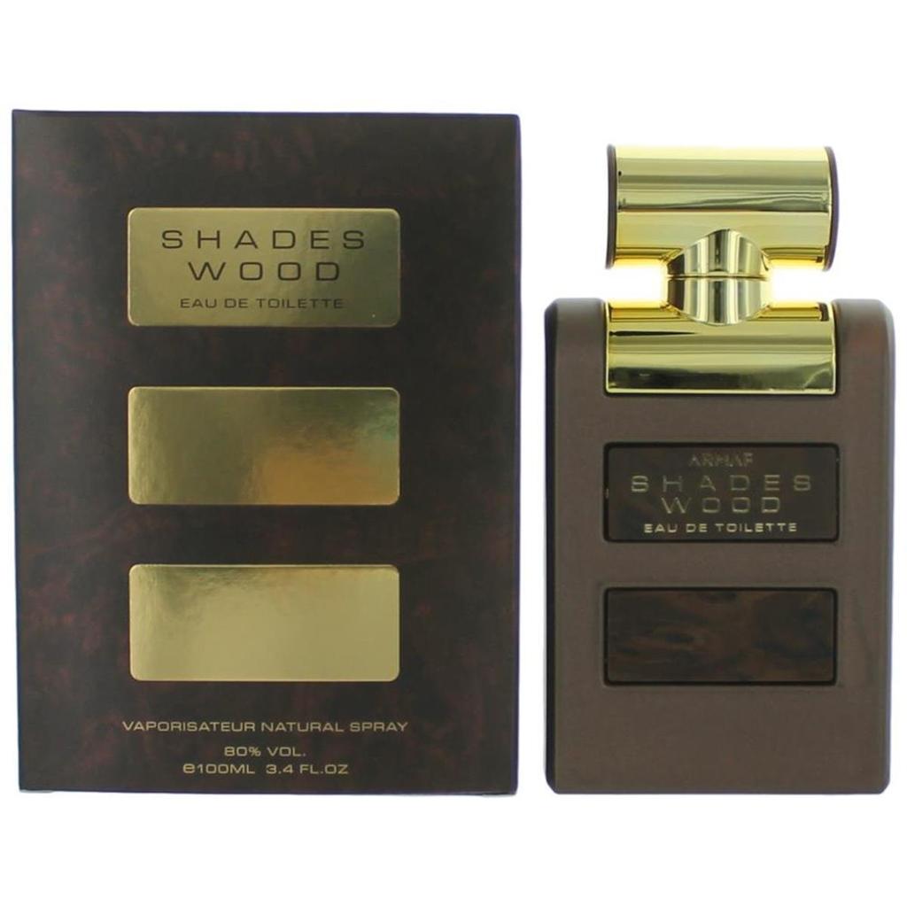 Sterling AMSWS34S Shades Wood Perfume For Men EDT - 3.4 oz.