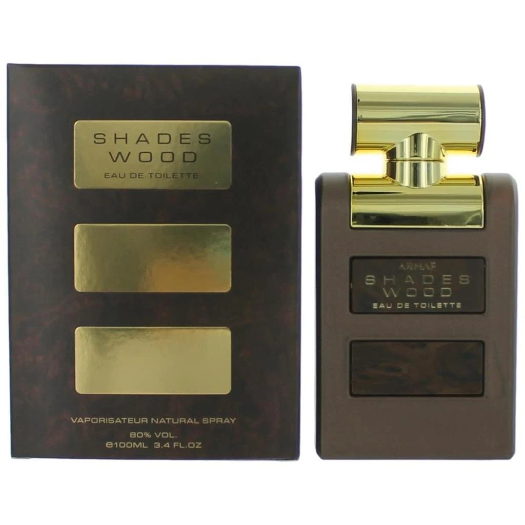 Sterling AMSWS34S Shades Wood Perfume For Men EDT - 3.4 oz. 1