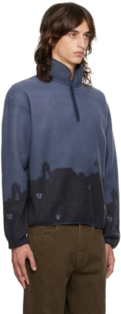 Carne Bollente Blue Rooftop Romance In Paris Sweatshirt 2