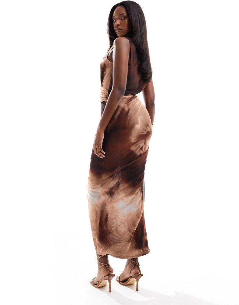 navy blue dress for baby girl Shop ASOS DESIGN plunge neck asymmetric draped mesh midi dress in brown  abstract print on Sale at BeyondStyle – Get 67% Off ASOS DESIGN plunge neck  asymmetric draped mesh midi dress in