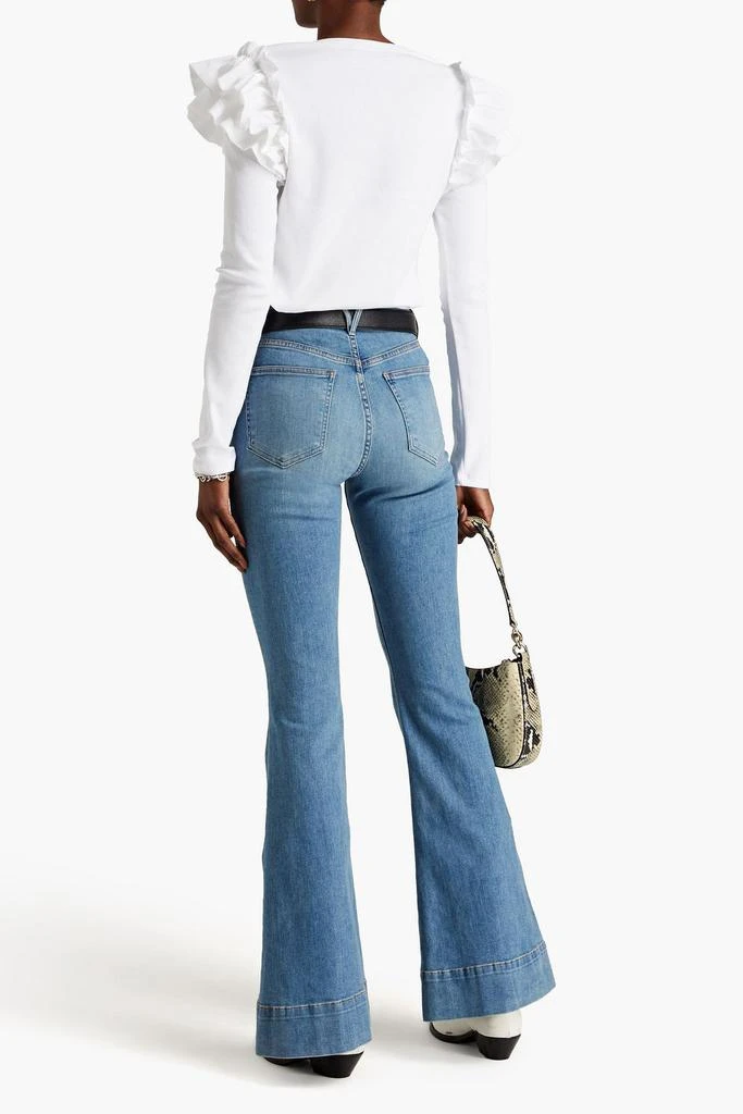 VERONICA BEARD Sheridan high-rise flared jeans 3