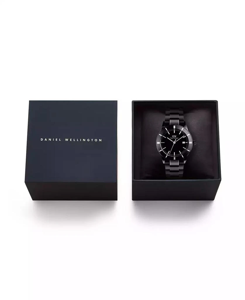 Daniel Wellington Men's Analog Black Stainless-Steel Watch, 40mm 5