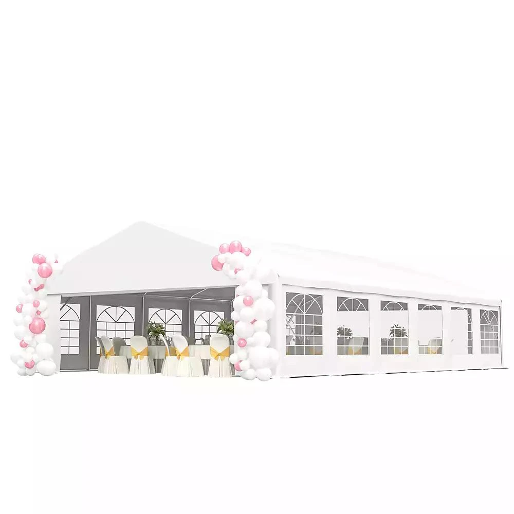 Outsunny 23
x 39
Heavy-duty Large Wedding Tent with Sidewalls,