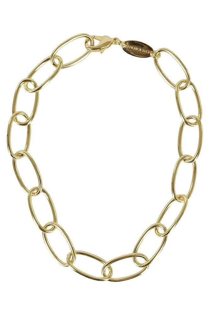 FEDERICA TOSI Federica Tosi Lace Bolt Chain Necklace