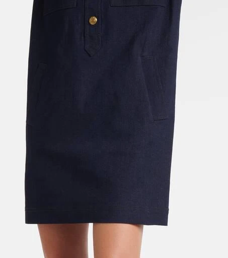 VERONICA BEARD Koulis denim minidress 5