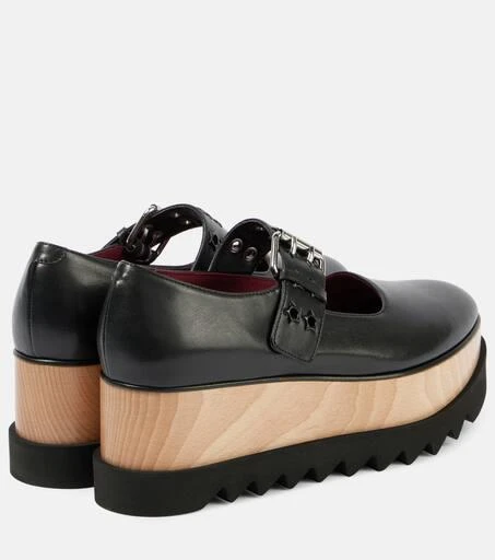 Stella McCartney Elyse Eco Alter Mat leather platform sneakers 2