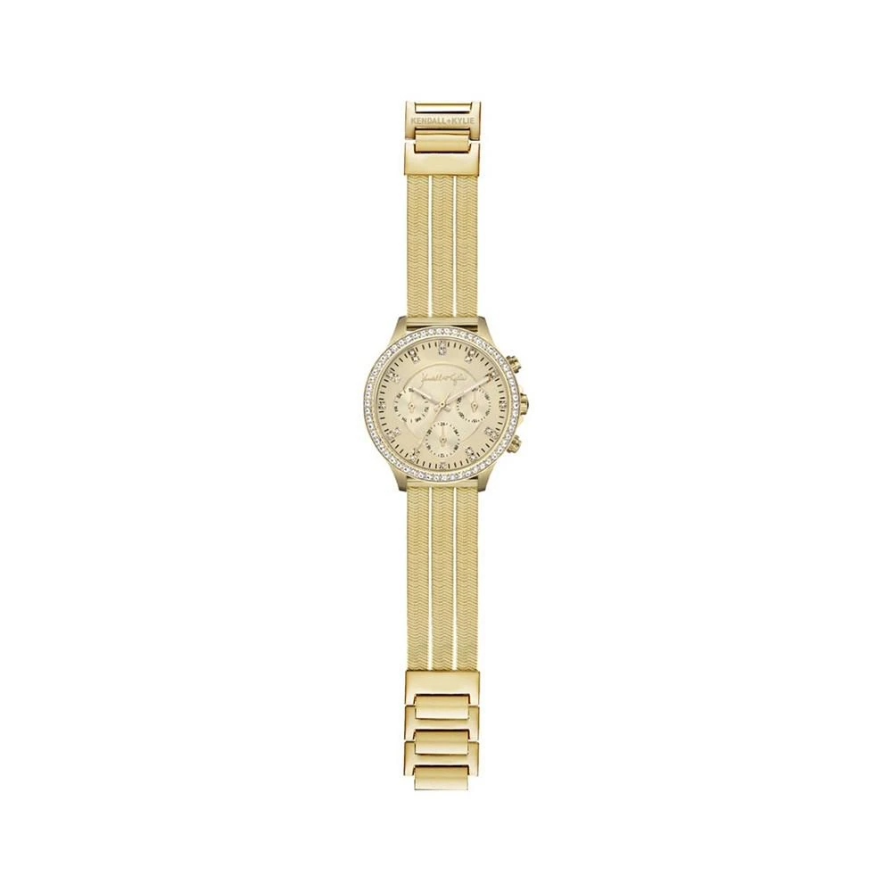 Kendall + Kylie iTouch Women's Gold-Tone Metal Bracelet Watch 1