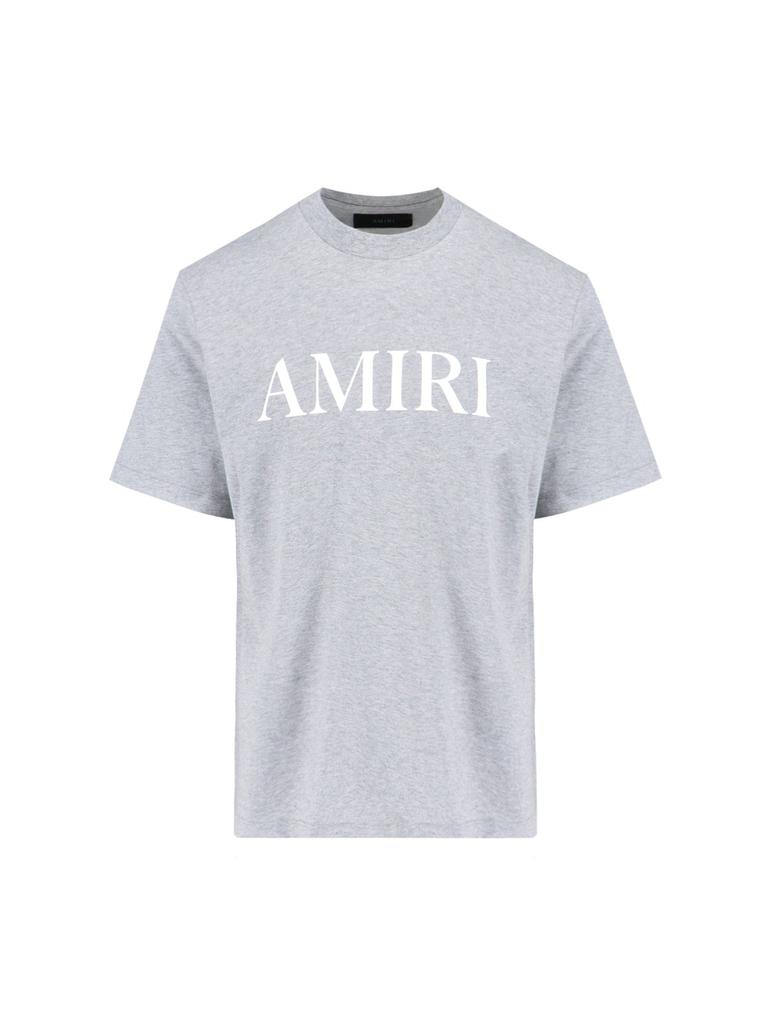 Gray Printed Core Logo T-Shirt – On Sale Now with Up to 10