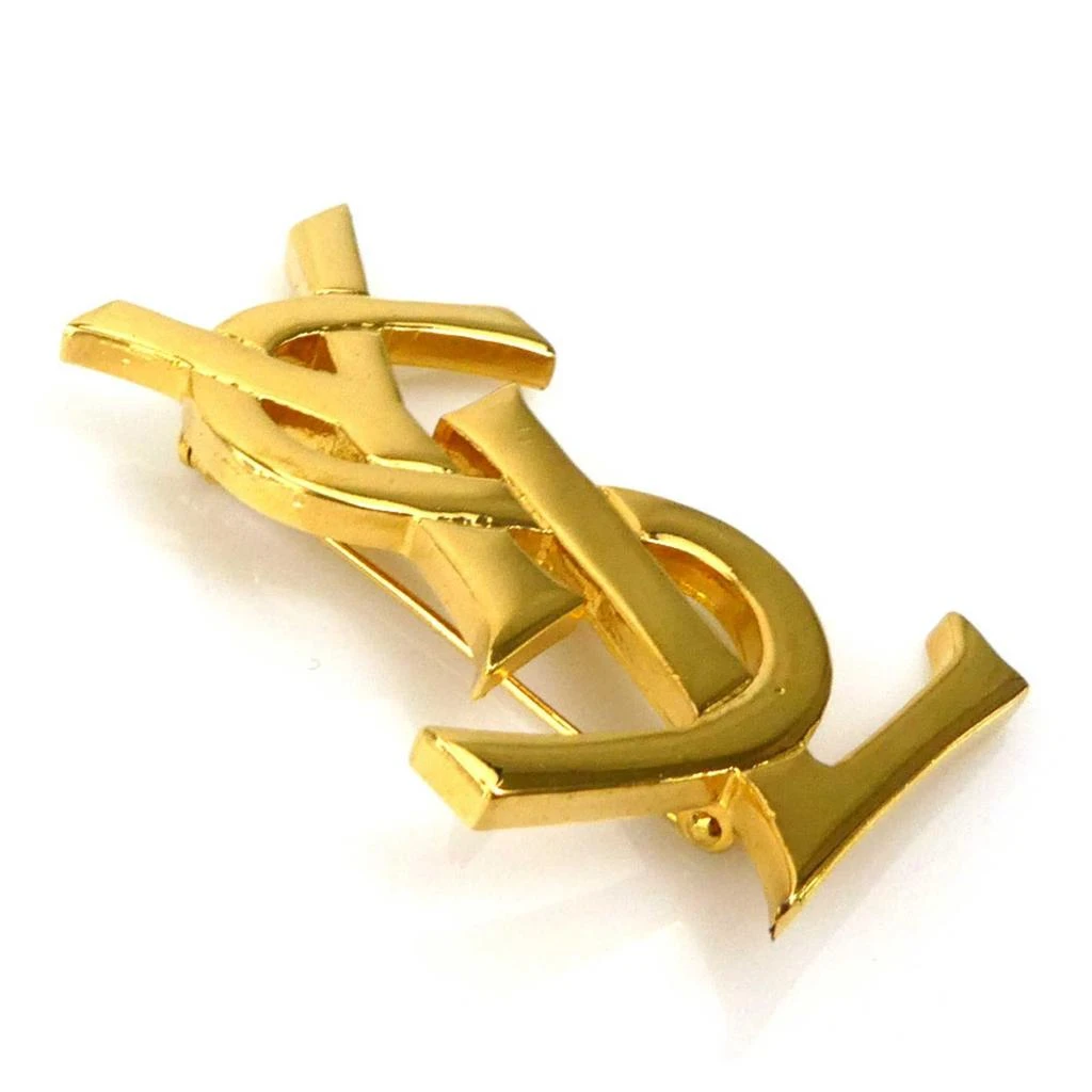 Yves Saint Laurent Metal Brooch (Pre-Owned) 2