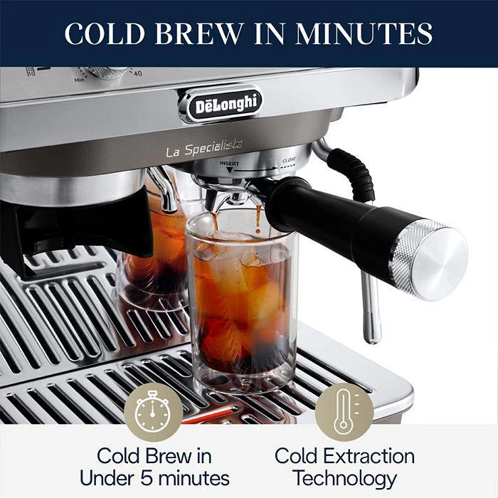 De
Longhi La Specialista Arte Evo Espresso Machine with Cold Brew 6