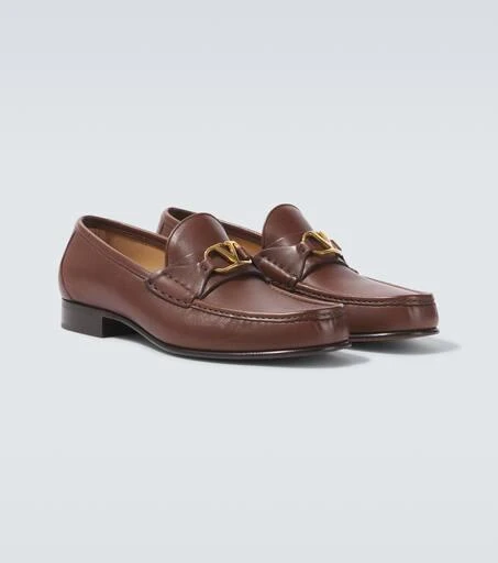 Valentino VLogo Signature leather loafers 5