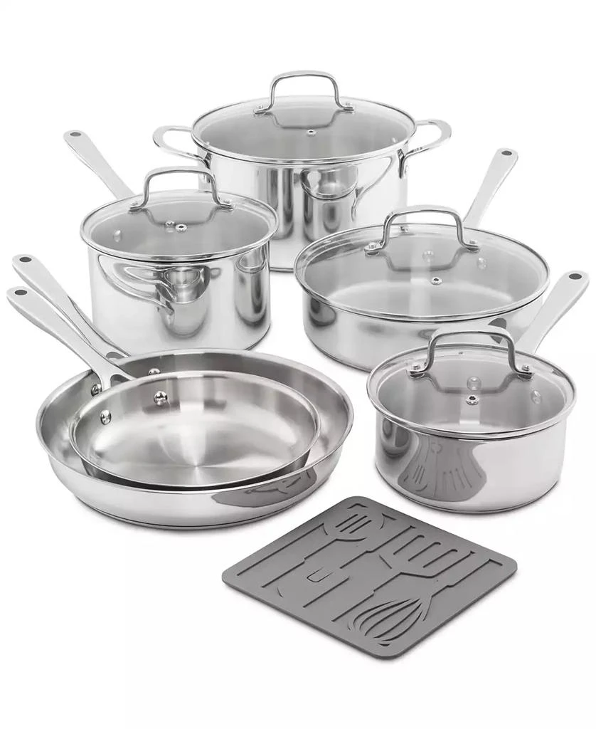 The Cellar Stainless Steel 11-Pc. Cookware Set, Exclusively at Macy’s 2