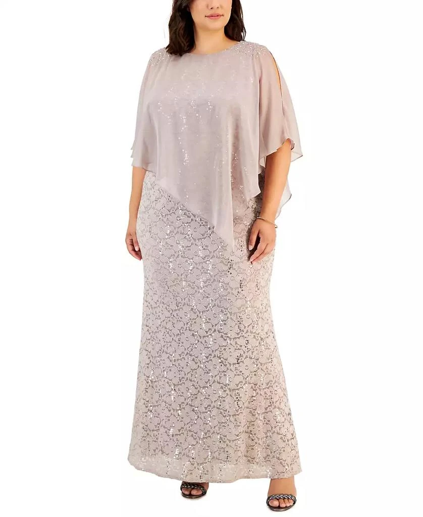 SL Fashions Women's Sequined Blouson Midi Dress - Dresses & Skirts - Free  Shipping - BeyondStyle